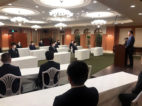 中村オートパーツ 2020年度 入社式