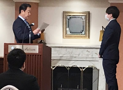 中村オートパーツ 2020年度 入社式