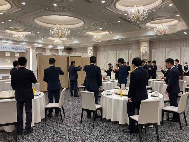 中村オートパーツ 2023年度 入社式