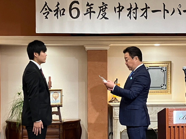 中村オートパーツ 2023年度 入社式